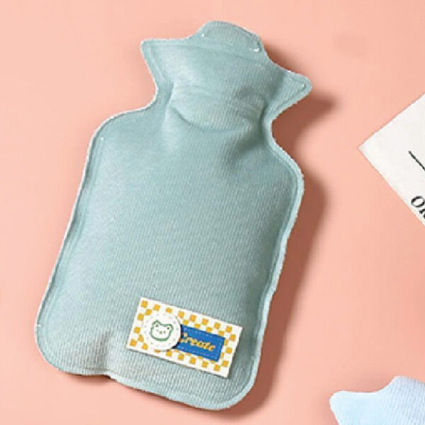 PU Bear Head Flocking Hot Water Bottle 300ml/10.1fl.oz.