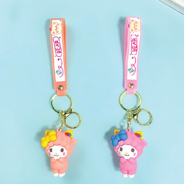 Midday Girl Keychain