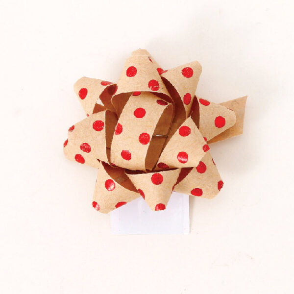 Basic Kraft Paper Decorative Flower Knot