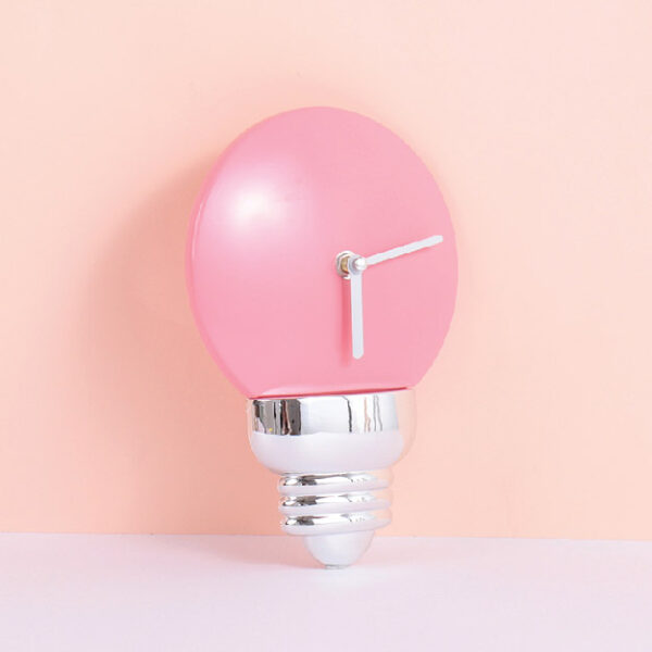Bulb Shaped Wall Clock