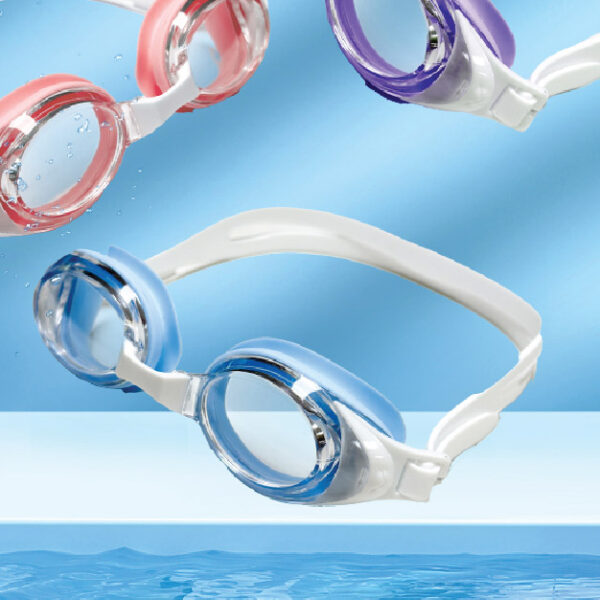 Adult Assorted Color Swimming Goggle