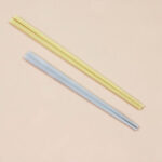 A-027 Six Pairs Of Fengcai Alloy Chopsticks (Mixed Color)