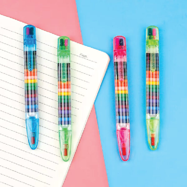 Diy Mixed Color Crayon Modern Random Color Stationery  (YWU)
