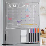 Acrylic Magnetic Monthly Calendar (YWU)