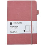 A5 Dotted Notebook, Leather Hardcover (YWU)