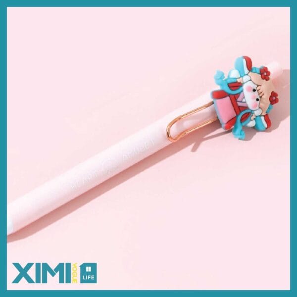 Han Chinese Clothing Girl Click Black Gel Ink Pen(