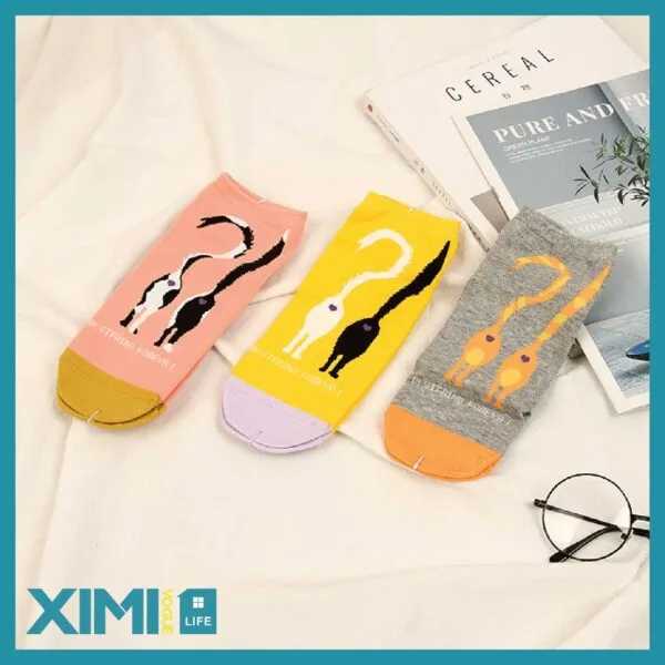 Long Tail Ladies Socks(2 Pairs/Set)