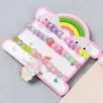 Bag Acrylic Colorful Bead Bracelet (3 Pieces) - Image 2