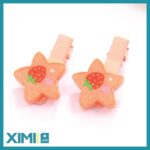 Pentastar Fruit Hair Clip for Kids 2PCS - Image 3