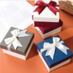 Bow Tie Without Pillow Core Gift Box (9 * 9Cm) - Image 2