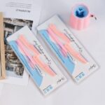 Card Eyebrow Trimmer + Eyebrow Brush Combination (2Pc Pack) (YWU) - Image 2