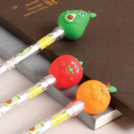 Hug Fruit Gel Pen (Black) 0.5mm - Image 2