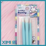Lucky Bunny Eye Brush and Lip Brush Set 3PCS - Image 2