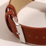 Brown Unisex Stylish Watch - Image 2