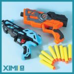 Laser Soft Bullet Gun Toy (2PCS/Set) - Image 2