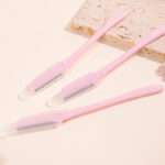 Color Series Handy Eyebrow Razor 3Pcs (Pink) - Image 2