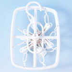 Cute Drying Rack with 8 Clips - Image 2