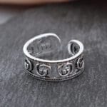 Fashion Vintage Hollow Open Ring - Image 2