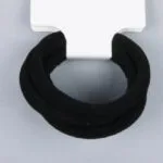 Boxed Five Black Cotton Rubber Bands - Image 2