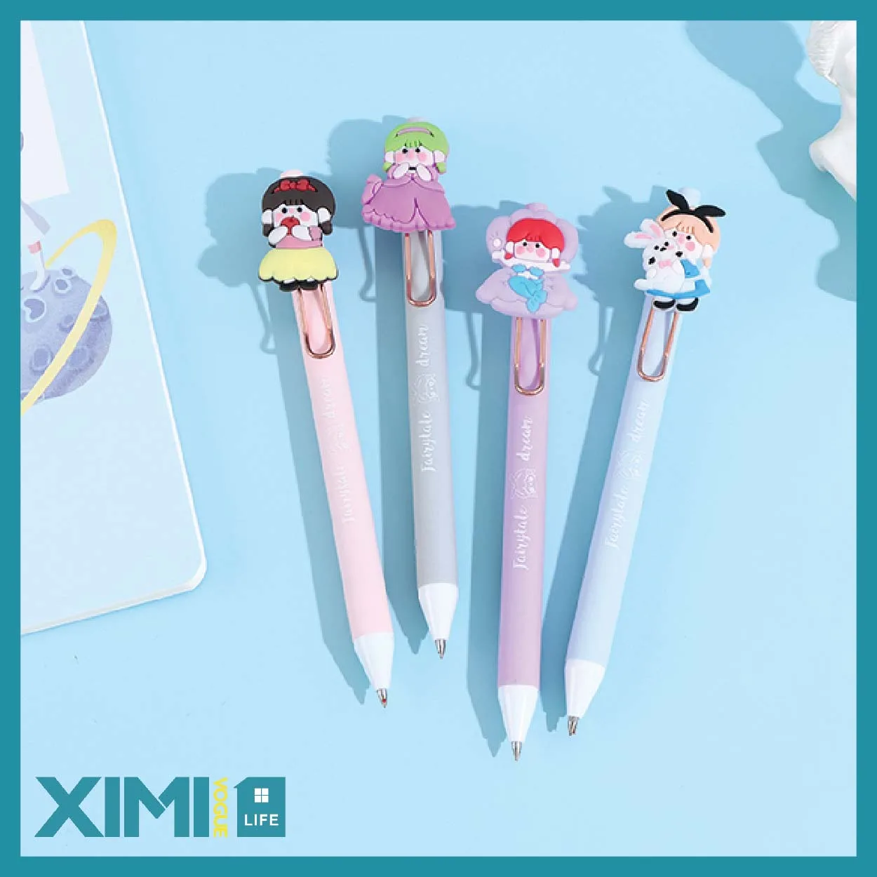 Fairy Tale Dream Click Black Gel Ink Pen(0.5mm) - Image 2