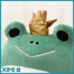 Adorable Crown Frog Plush Doll - Small - Image 2