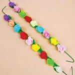 Internet Celebrity Rose Flower Wreath - Image 2