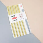 A-027 Six Pairs Of Fengcai Alloy Chopsticks (Mixed Color) - Image 2
