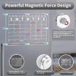 Acrylic Magnetic Monthly Calendar (YWU) - Image 2