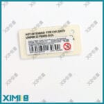 Checks Gauze Bow Knot Kids Hair Band - Image 3