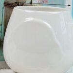 C8138 Spherical Ceramic Cup (White) - Image 3