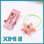 Loving Heart Hair Clip Star Hair Tie Set - Image 3