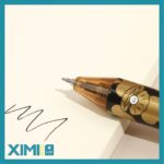 Black and Gold Fairy Tale Click Black Gel Ink Pen(0.5mm) - Image 3