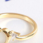 Zircon Loving Heart Ring - Image 3