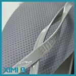 Simple Style Trendy Flip Flops for Women (Gray)(37/38) - Image 3