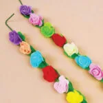 Internet Celebrity Rose Flower Wreath - Image 3