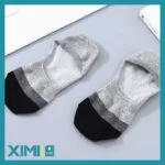 Wide Stripes Invisible Socks for Men(2 Pairs/Set) - Image 5