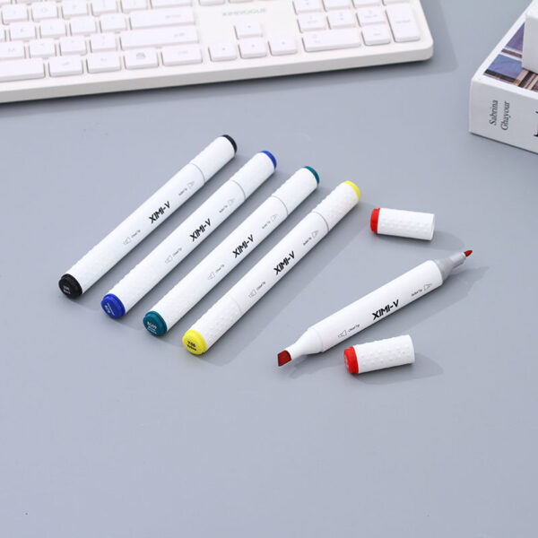 Dual-Tip Marker (Chisel Tip & Bullet Tip)