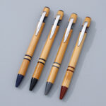Bamboo Retractable Ballpoint Pen – 1.0mm