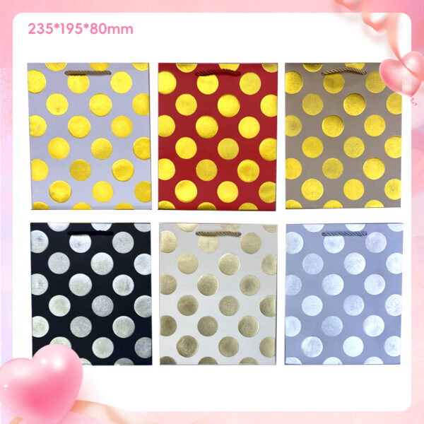 Classic Polka Dot Gift Bag (S)