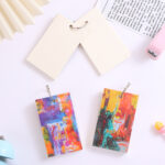Abstract Oil Painting Collection Vocabulary Notebook (54*90mm) (100 Sheets) - Image 3