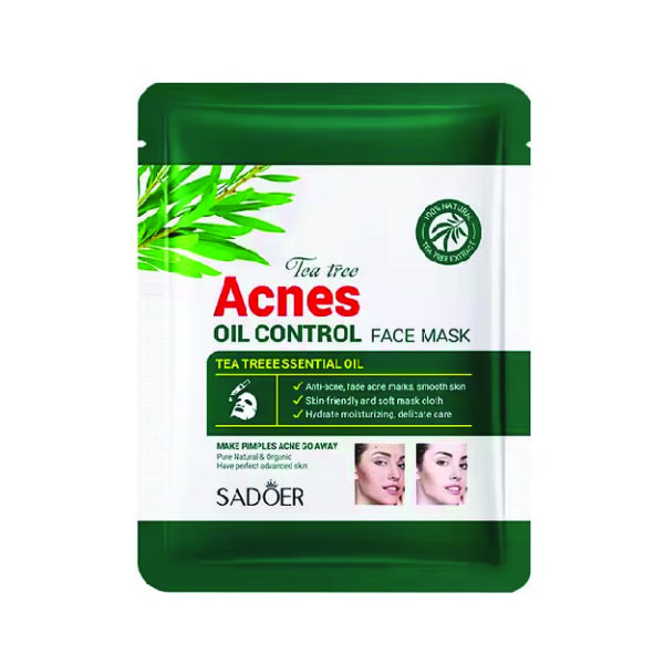 Sd35547 Tea Tree Anti-Acne Face Mask (SDO)