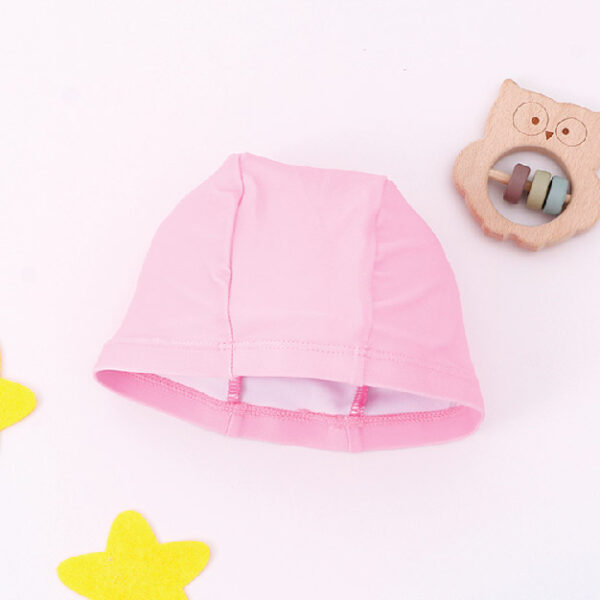 Simple Knit Swim Cap For Kids
