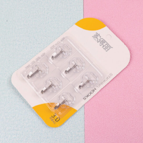 Jdl-930 Six Transparent Traceless Hooks