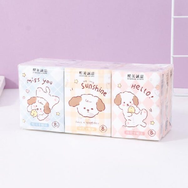 Beanie Puppy Printed Tissue (9 Packs)