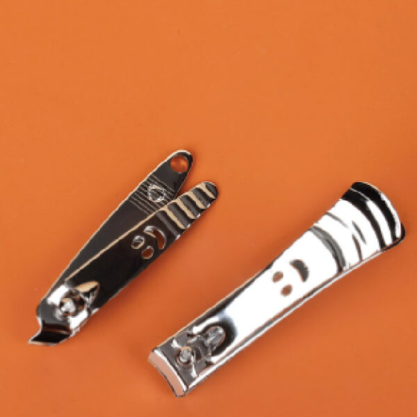 505D Pocket Smiley Face Nail Clippers Two-Piece Set