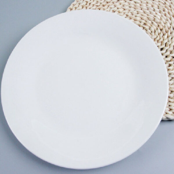 White 10-Inch Flat Plate (Second Grade)