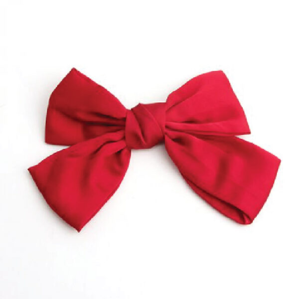Extra Large Red Bow Duck Clips