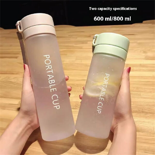 Zj 05737 800Ml Frosted Water Bottle