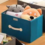 Plain Color Foldable Storage Box Organizer Small