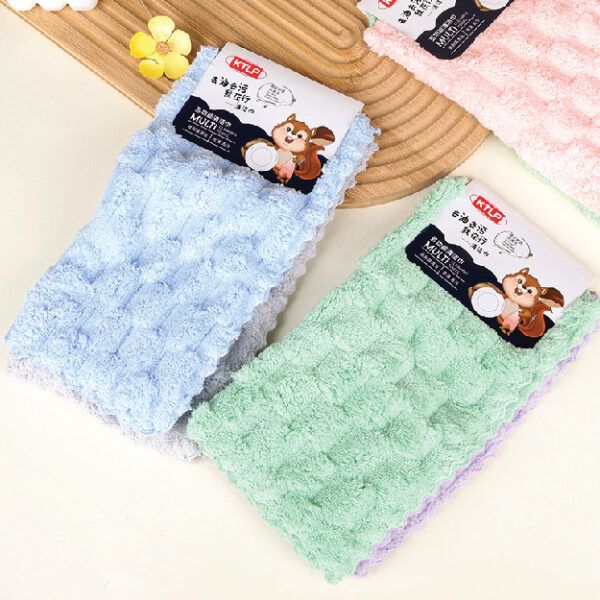 1129 Hanging Card 2 Pieces Of Cleaning Towel (25*25)